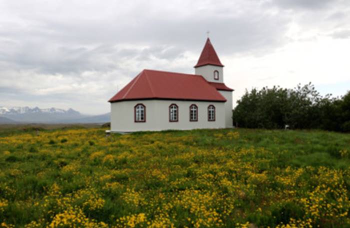 Stafholtskirkja - mynd: Guðmundur Karl Einarsson